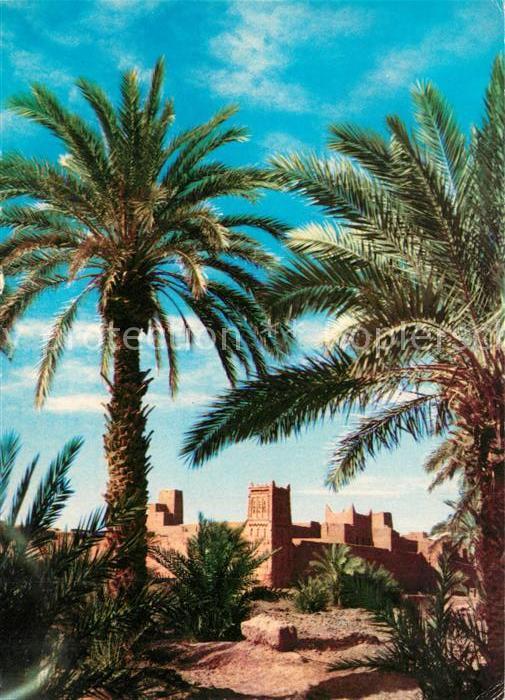 Marokko Maroc Ksour dans la vallee du Draa