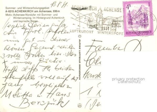 Achenkirch Fliegeraufnahme mit Achensee – Bild 2