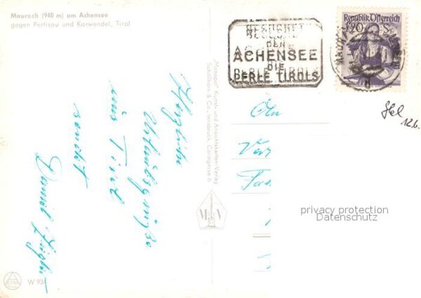 Maurach Achensee gegen Pertisau und Karwendel – Bild 2