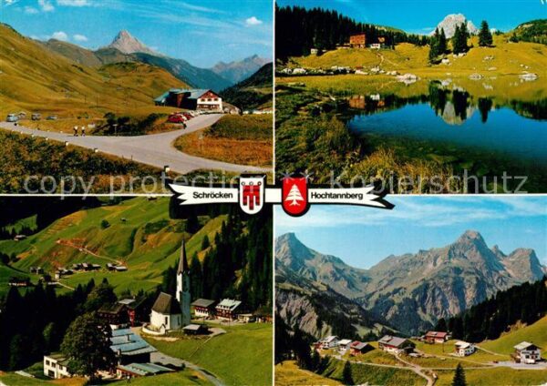 Schroecken Vorarlberg Hochkrummbadch Körbersee Nesslegg