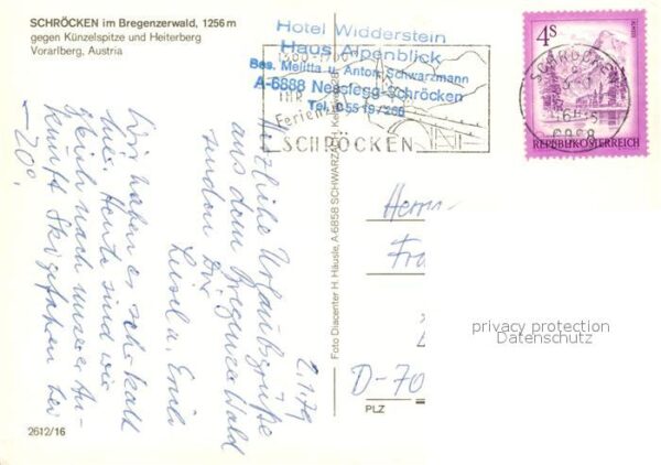 Schroecken Vorarlberg Bregenzerwald Künzelspitze Heiterberg – Bild 2