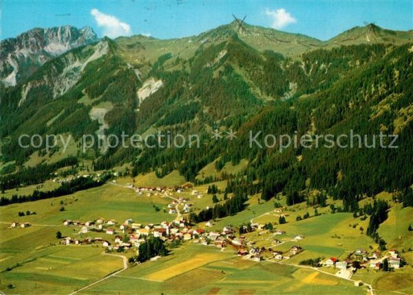 Waengle Fliegeraufnahme bei Reutte mit Gaichtsp