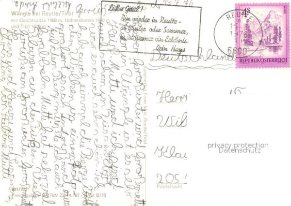 Waengle Fliegeraufnahme bei Reutte mit Gaichtsp – Bild 2