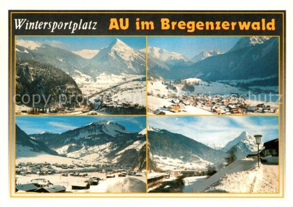 Au Bregenzerwald Fliegeraufnahmen