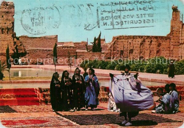 Marokko Maroc Danseus de Guedra