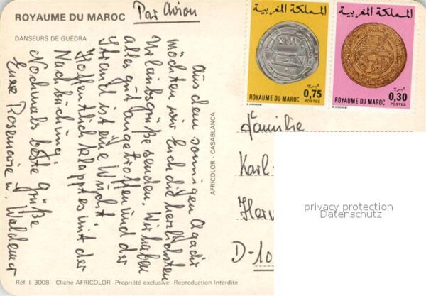 Marokko Maroc Danseus de Guedra – Bild 2