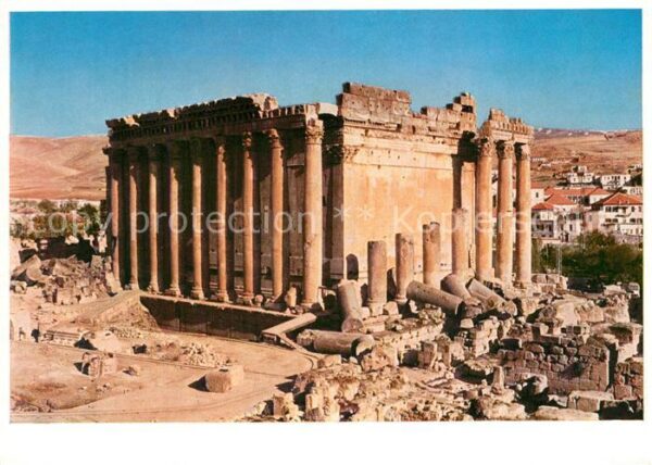 Baalbek Baalbeck Bacchustempel