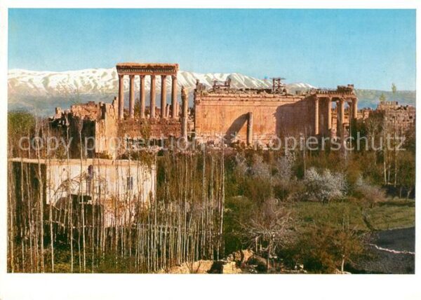 Baalbek Baalbeck Akropolis