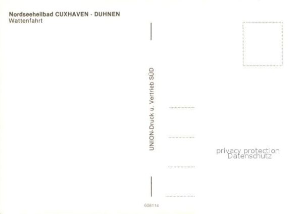 Cuxhaven Duhnen Nordseebad Wattenwagen – Bild 2