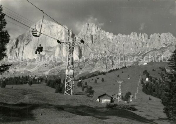 Karersee Suedtirol Sessellift Rosengarten Paolinahütte