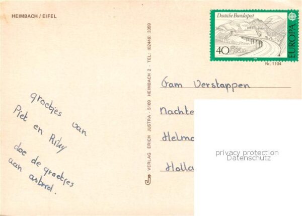 Heimbach Eifel Burg Fachwerk Park – Bild 2