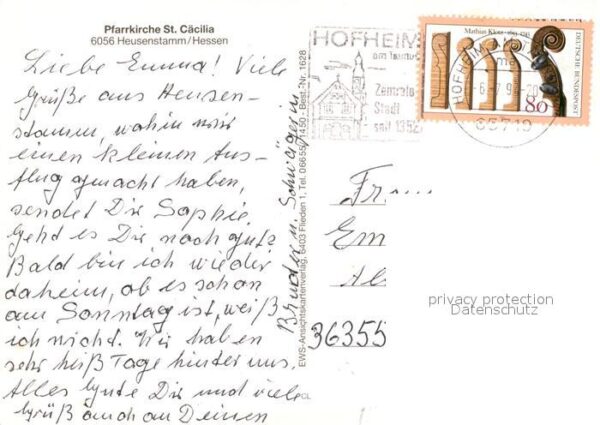 Heusenstamm Pfarrkirche St Cäcilia – Bild 2