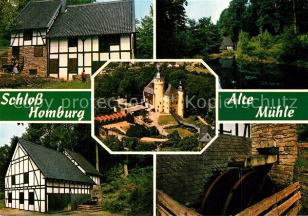 Homburg-Broel Schloss Homburg Alte Mühle