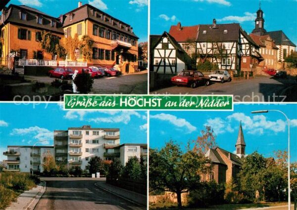 Hoechst Nidder Teilansichten Kirche
