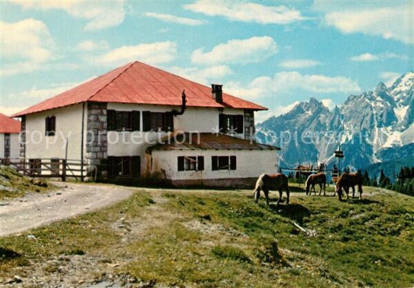 Sexten Sesto Suedtirol Rifugio Alpe di Nemes Elferkofel