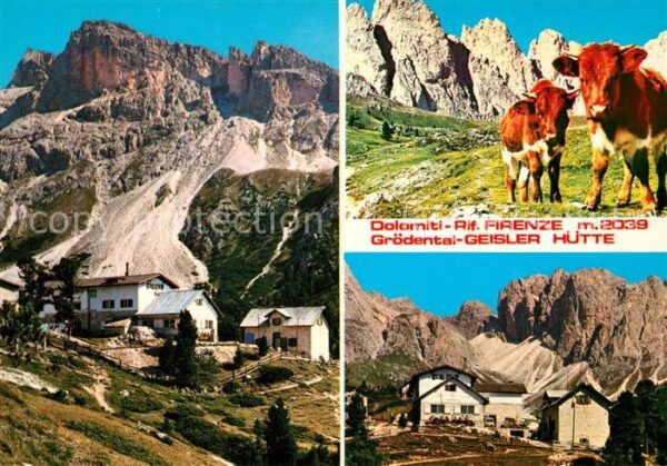 Groeden Tirol Grödental Geisler Hütte Dolomiten