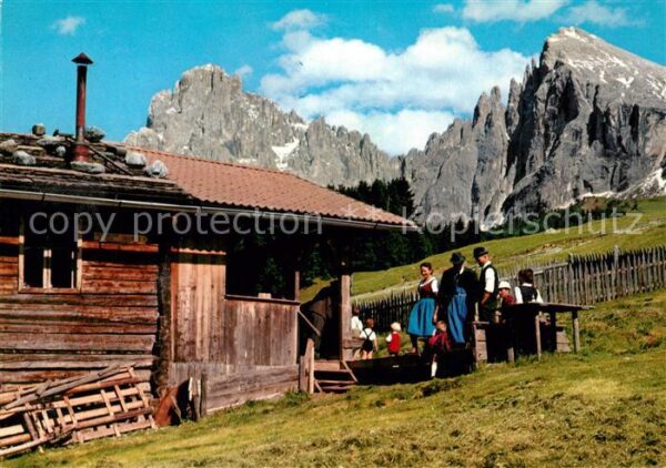 Seiser Alm Dolomiten Saltnerhütte