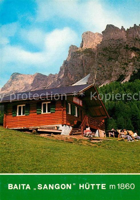 St Christina Groeden Baita Sangon Hütte