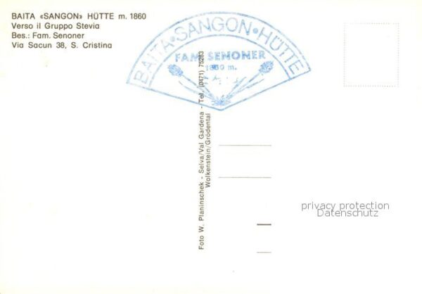 St Christina Groeden Baita Sangon Hütte – Bild 2