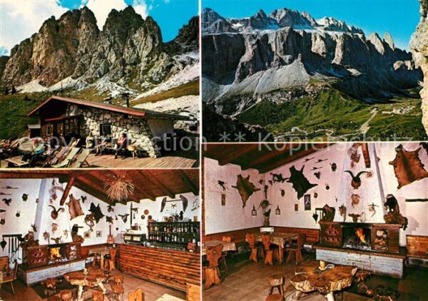 Passo Gardena Baita Clark Hütte