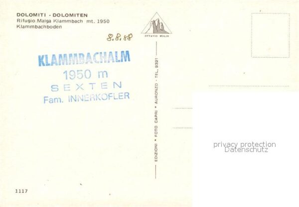 Dolomiten Klammbachboden – Bild 2