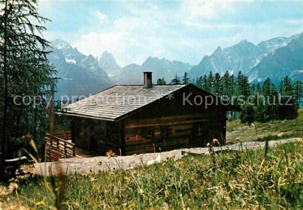 Sexten Sesto Suedtirol Lärchenhütte