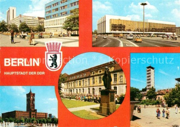 Berlin Unter den Linden Palast der Republik Ra