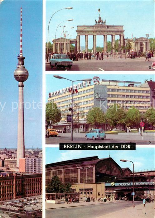 Berlin Fernsehturm Brandenburger Tor Hotel Unt