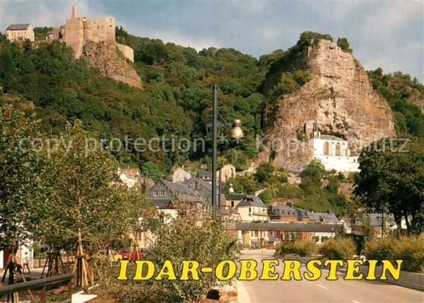 Idar-Oberstein mit Ruine und Felsenkirche
