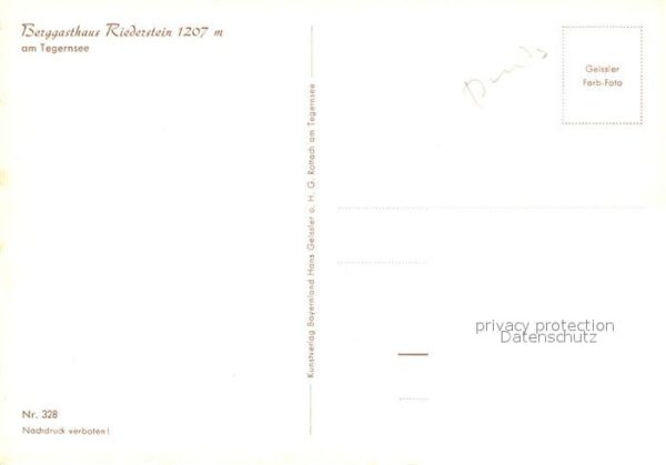 Tegernsee Berggasthaus Riederstein – Bild 2