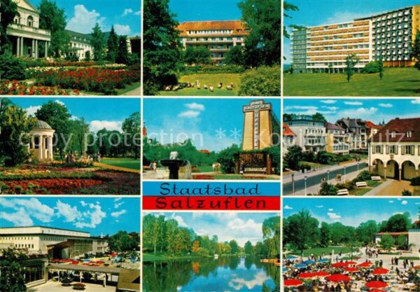 Bad Salzuflen Staatsbad Teilansichten