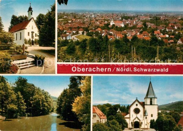 Oberachern Kirchen Panorama