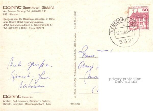 Biersdorf See Dorint Sporthotel Speisesaal Hallenbad – Bild 2