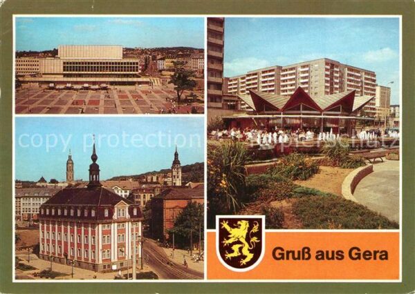 Gera Kulturpalast Museum für Geschichte Cafe