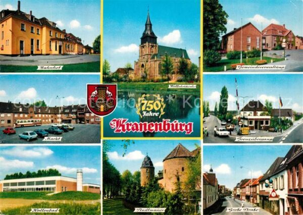 Kranenburg Niederrhein Bahnhof Wallfahrtskirche Gemeindeverwal