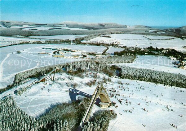 Winterberg Hochsauerland St Georg Schanze und Mattenschanze Flie