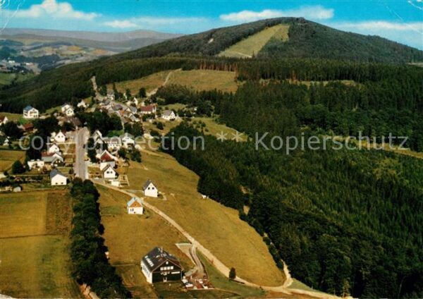 Kuestelberg Fliegeraufnahme mit Hotel Haus Albert