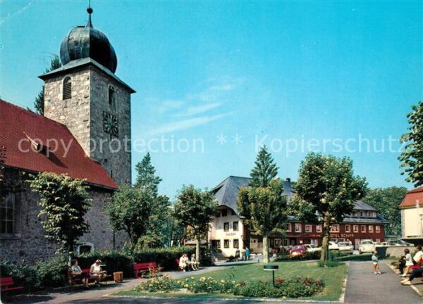 Schluchsee St Nikolauskirche Hotel Schiff