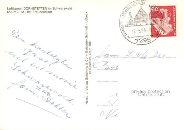 Dornstetten Wuerttemberg Fachwerkhäuser – Bild 2