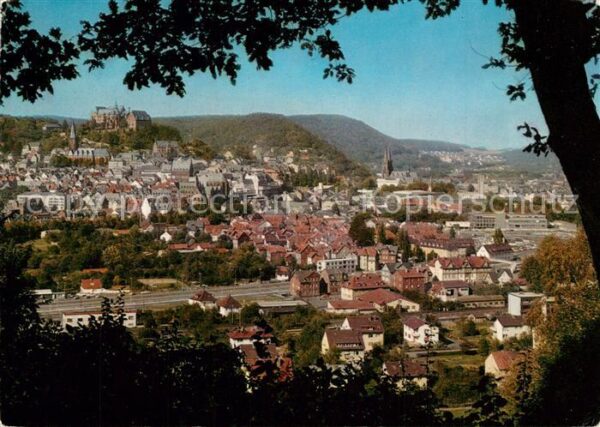 Marburg Lahn Stadtblick Schloss