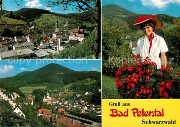 Bad Peterstal-Griesbach Teilansichten Trachtenmädchen