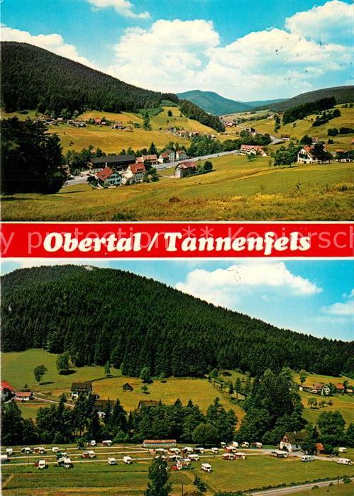 Obertal Baiersbronn Panorama Fliegeraufnahme