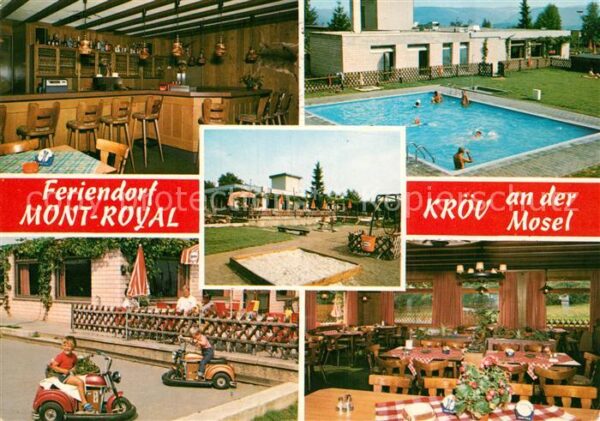 Kroev Mosel Feriendorf Mont Royal Restaurant Schwim