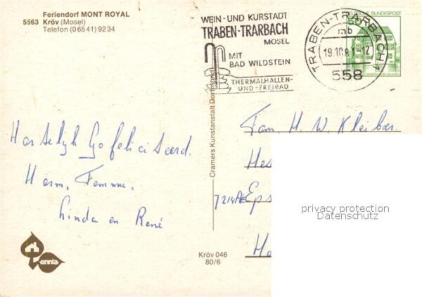 Kroev Mosel Feriendorf Mont Royal Restaurant Schwim – Bild 2