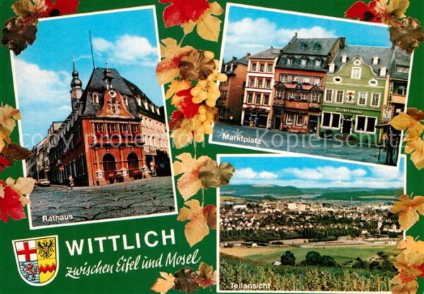 Wittlich Rathaus Marktplatz Panorama