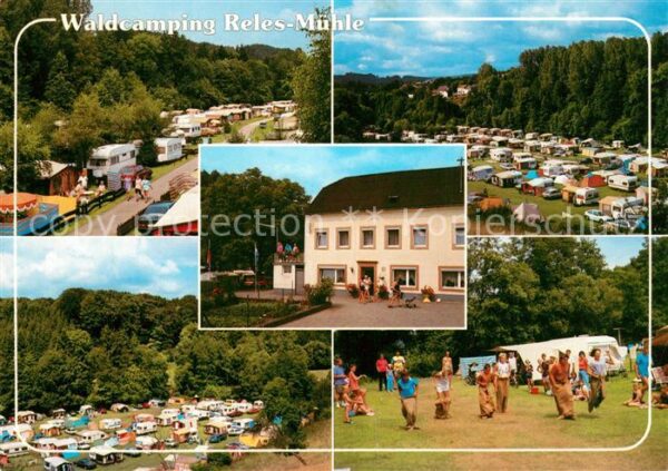 Obersgegen Eifel Waldcamping Reles Mühle Sackhüpfen