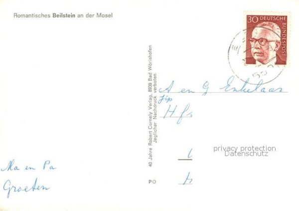 Beilstein Mosel Ortsmotive mit Burg – Bild 2