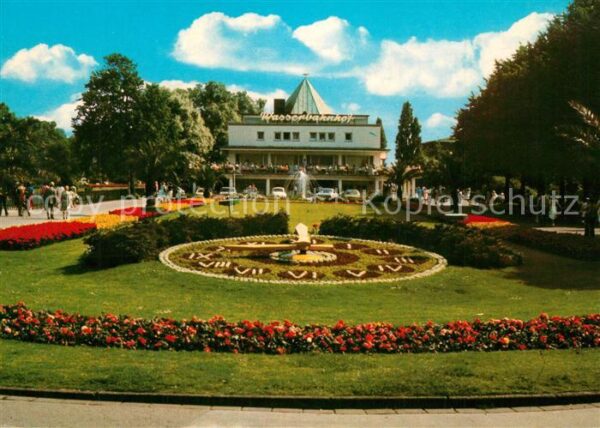 Muelheim Ruhr Blumenuhr Wasserbahnhof