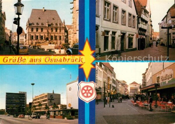 Osnabrueck Historisches Rathaus Altstadt Neumarkt