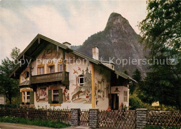 Oberammergau Rotkäppchenhaus mit Kofel